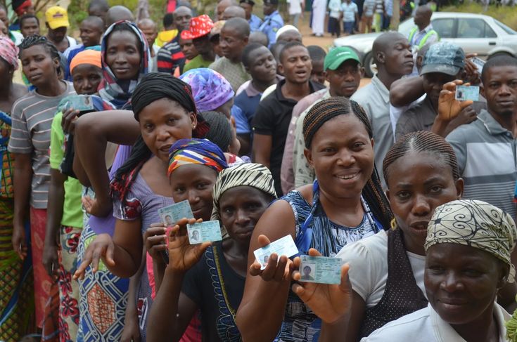 Cross section of women with their PVCs